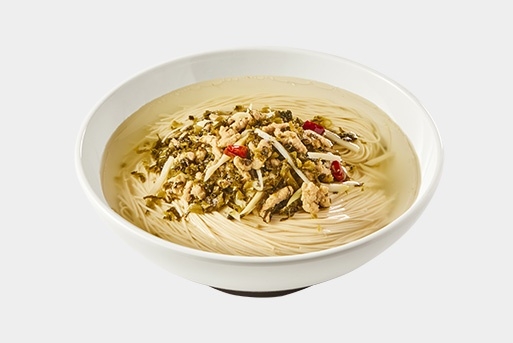 雪菜肉絲面